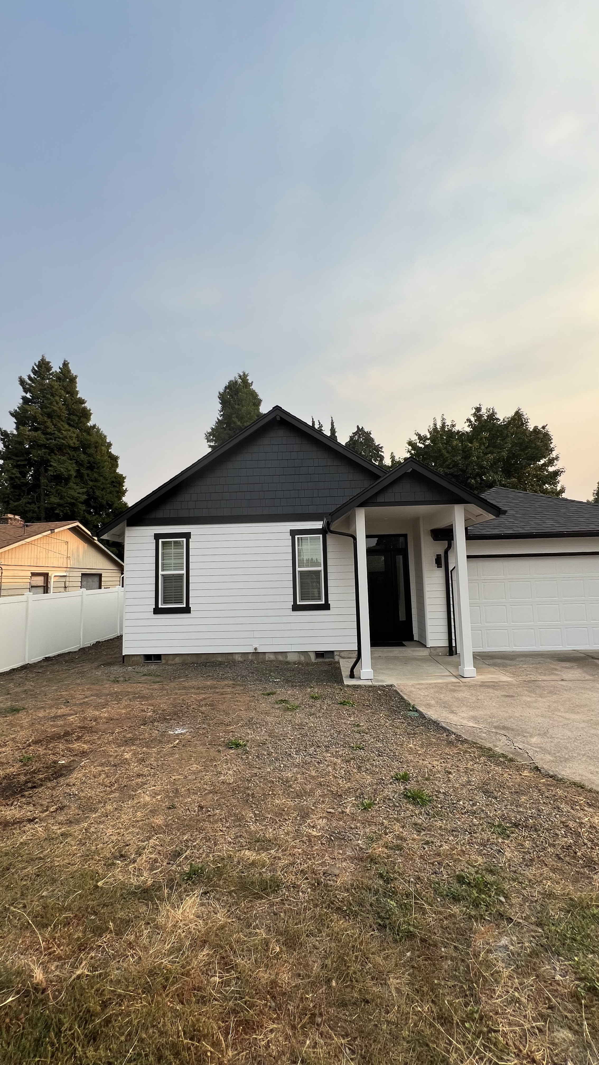 Home addition rear view