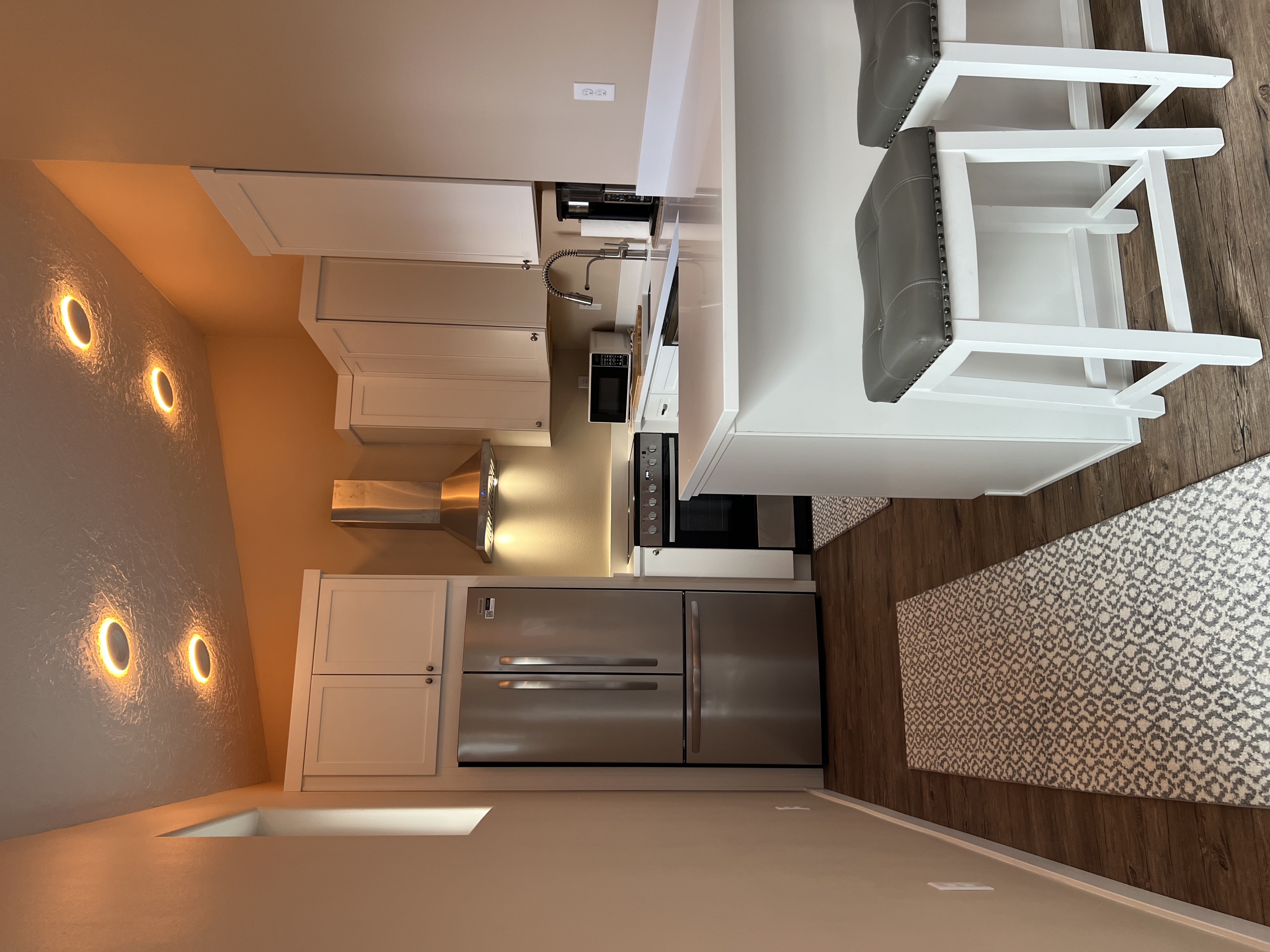 Backyard ADU entry view