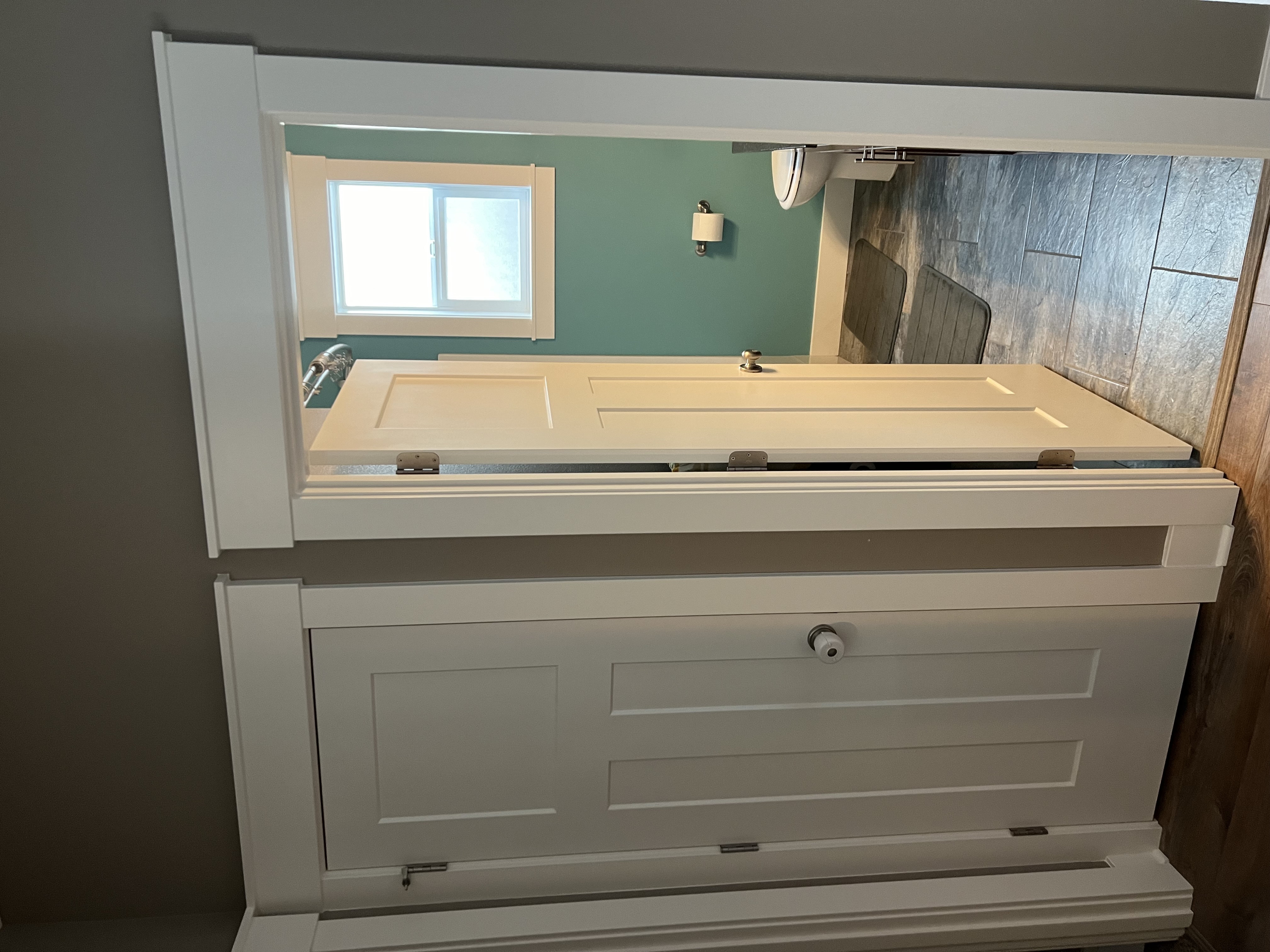 Double bathroom remodel fixtures