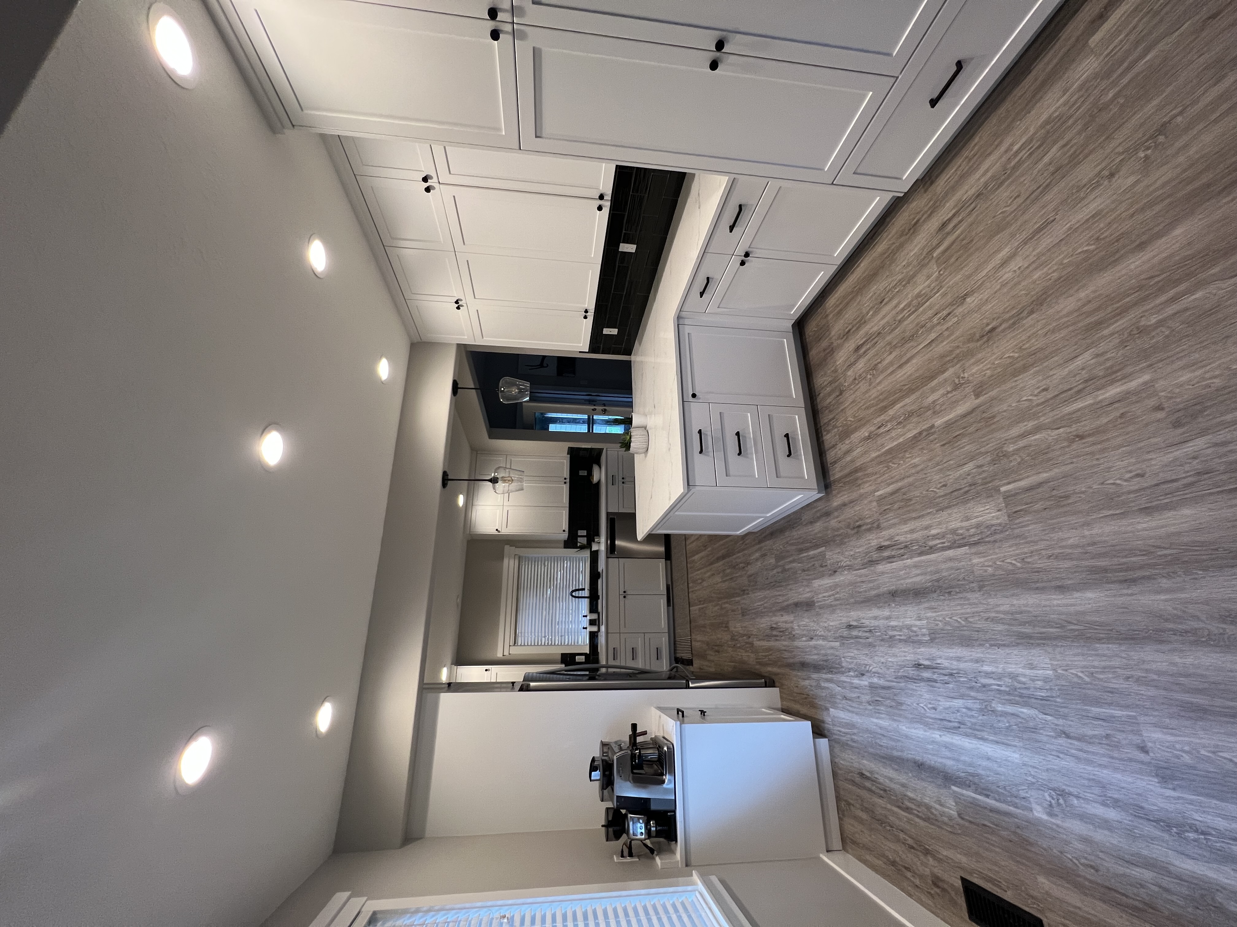 Kitchen remodel wide view