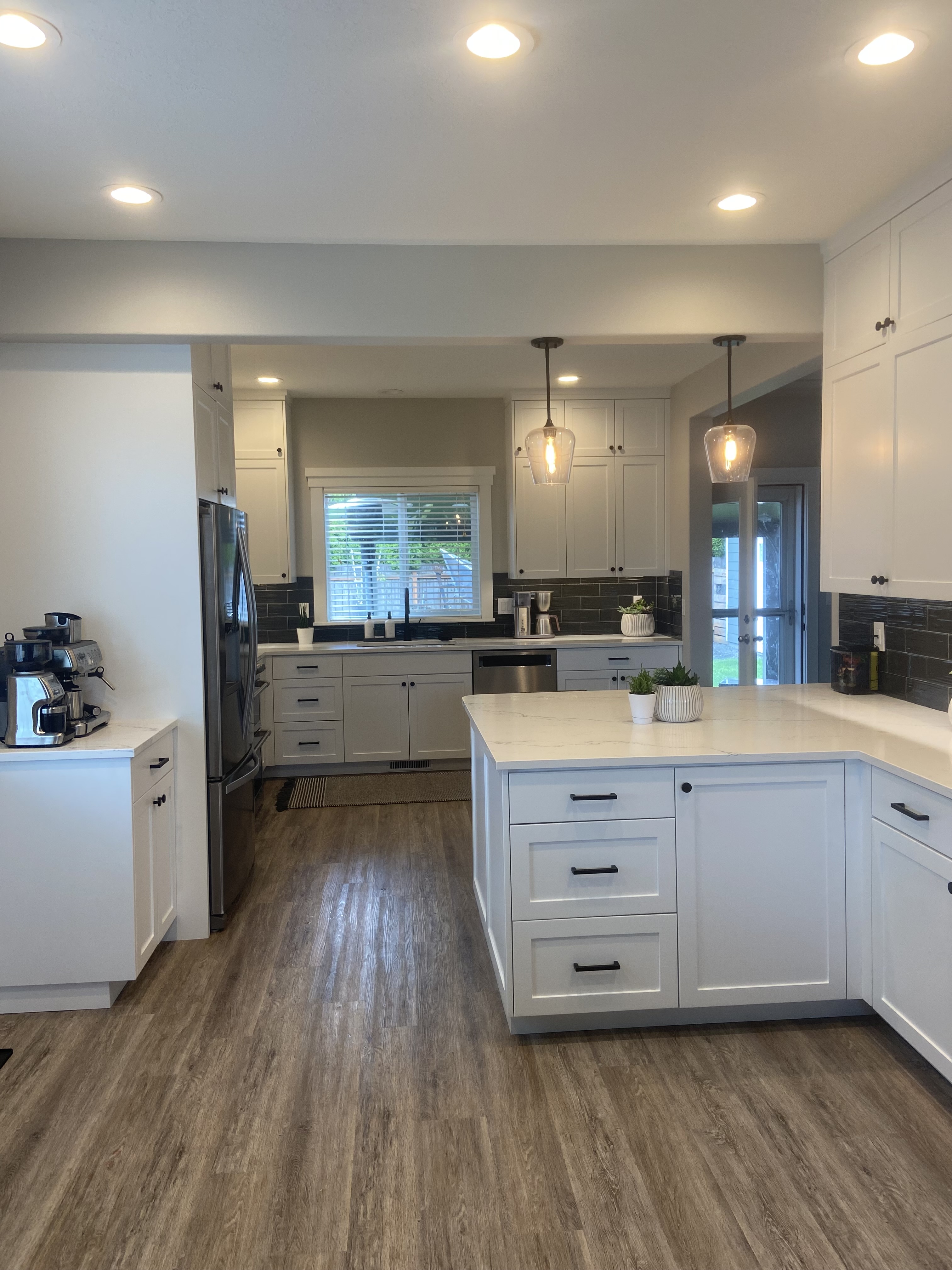 Kitchen remodel finished space